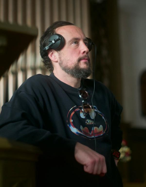 Director Alex Noyer on set