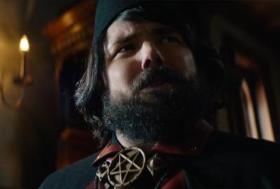 Marcus J. Trillbury, aka Onyx the Fortuitous looks up