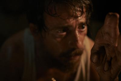 A close up of Eladio's face