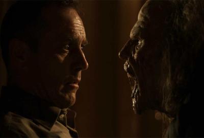 Henry Doright faces a creature