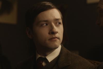 A nervous Michael waits