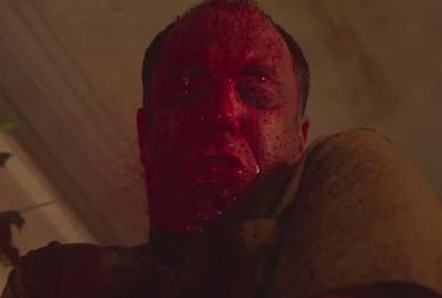 The Flesh of My Lovers man with blood all over his face