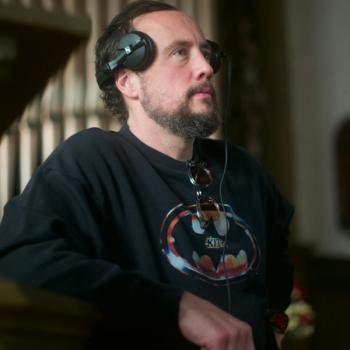 Director Alex Noyer on set